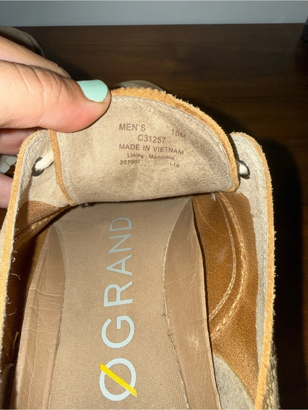 Cole Haan Men's Suede Chukka Boots in Tan
